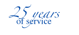 25 Years of Service